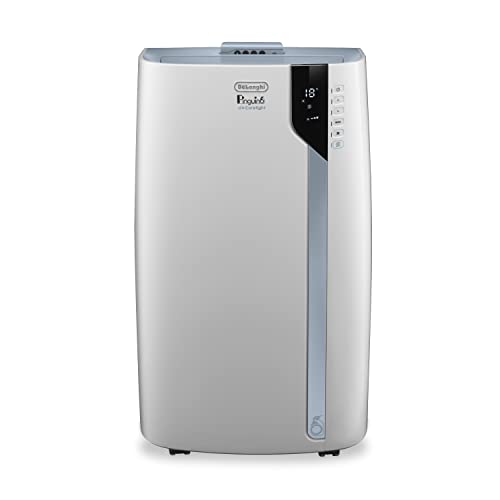 De'Longhi Pinguino PAC EX UV-Carelight, Mobile Klimaanlage mit EcoRealFeel-Technologie für Räume bis zu 120 m³, 13.000 BTU/h, 3,3 kW, 64 dB, Entfeuchtungsfunktion, Energieeffizienzklasse A, Weiß