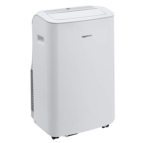 Amazon Basics – Tragbare Klimaanlage mit Luftentfeuchter, 9.300 BTU/h, Energieeffizienzklasse A