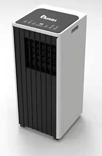 9000BTU Mobiles Klimagerät mit Abluftschlauch, Klimaanlage für Räume bis 350 m³, Luftentfeuchter, Ventilationsfunktion, 12h-Timer