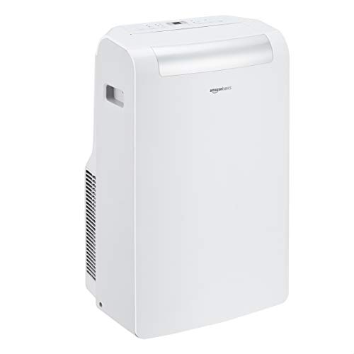 Amazon Basics – Tragbare Klimaanlage mit Luftentfeuchter, 10.000 BTU/h, Energieeffizienzklasse A