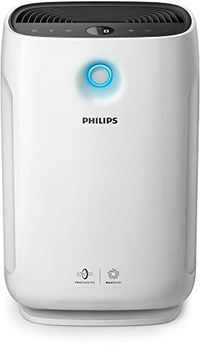 Philips Series 2000i Luftreiniger – App-Steuerung, entfernt Pollen, Staub, Viren und Aerosole** in Räumen mit bis zu 63 m², 5 Geschwindigkeitsstufen, Sleep-Modus (AC2889/10)