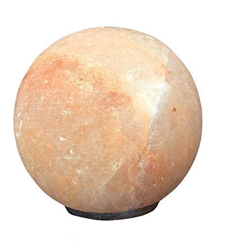 SudoreWell® Salzkristall Lampe Salzlampe Sonne/Planet Ø 15 cm aus der Salt Range Pakistan