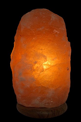 Biova Salz Kristall Stein Lampe Salzlampe Leuchte ca. 2,5 - 3,5 kg