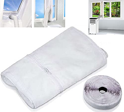 Universelle Fensterabdichtung für mobile Klimaanlagen | Fensterkit | Abdichtung für Klimaanlage | 400 cm