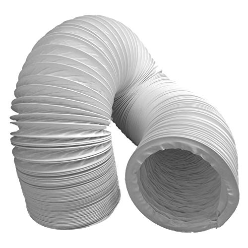 Abluftschlauch PVC flexibel Ø 100/102 mm, 10 m z.B. für Klimaanlagen, Wäschetrockner, Abzugshaube