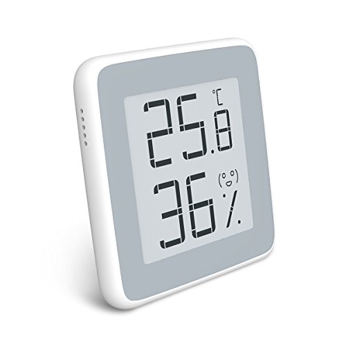 Homidy Hygrometer Digital Thermometer Innen,E-Ink HD Display Digital Thermo-Hygrometer innen Feuchtigmesser