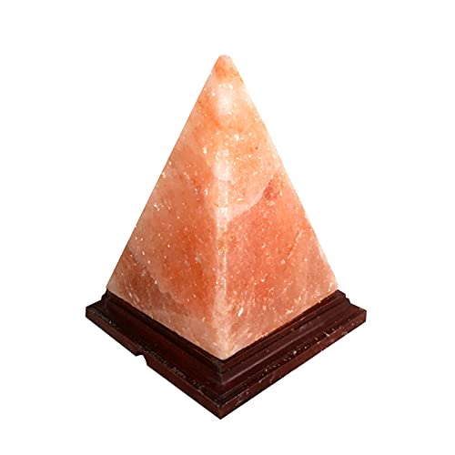 SudoreWell® Salzkristall Lampe Salzlampe Pyramide aus der Salt Range Pakistan