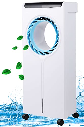 3in1 Air Cooler | 3 Geschwindigkeitsstufen | 3 Modi | 4 Liter Wassertank | Mobile Klimaanlage | Klimagerät | Luftreiniger | Klima Ventilator mit Fernbedienung | Luftkühler | Aircooler