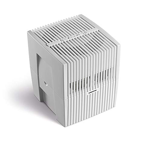 Venta Luftbefeuchter Original LW15, Luftbefeuchter für Räume bis 25 qm, Weiß-Grau