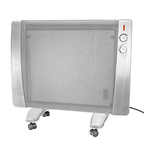 MAUK® Wärmewellen Heizgerät rollbar 1500W mit Thermostat und Überhitzungsschutz
